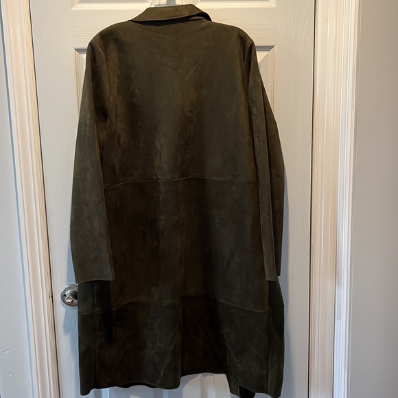 Zara long jacket olive green XL - Picture 2 of 5